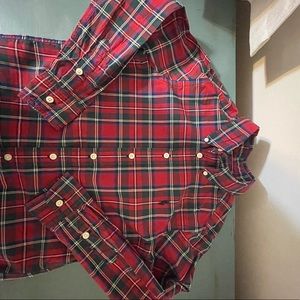 Boys Ralph Lauren Plaid button down